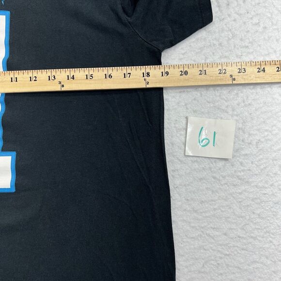 Nike NFL Carolina Panthers Men's Small Cam Newton #1 Jersey Style Black T-Shirt - Picture 11 of 12